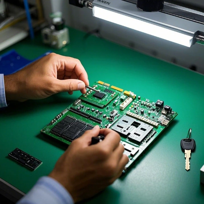 Assemblaggio PCBA chiavi in ​​motherboard clone